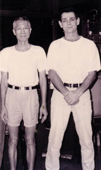 Chu Shong Tin and Ian Protheroe 1993 in Hong Kong