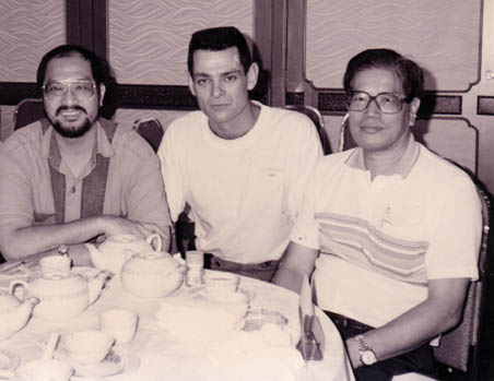 Leung Ting, Ian Protheroe and Sui Yuk Men 1991 in Jong Kong